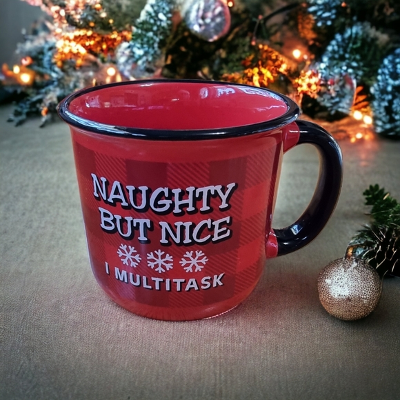 Kitchen Stuff Plus Durable Stoneware Christmas Mug - Picture 3 of 7